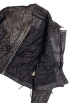 Dark Brown Leather Motorcycle Jacket 358