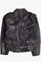 Black Motorcycle Jacket 359
