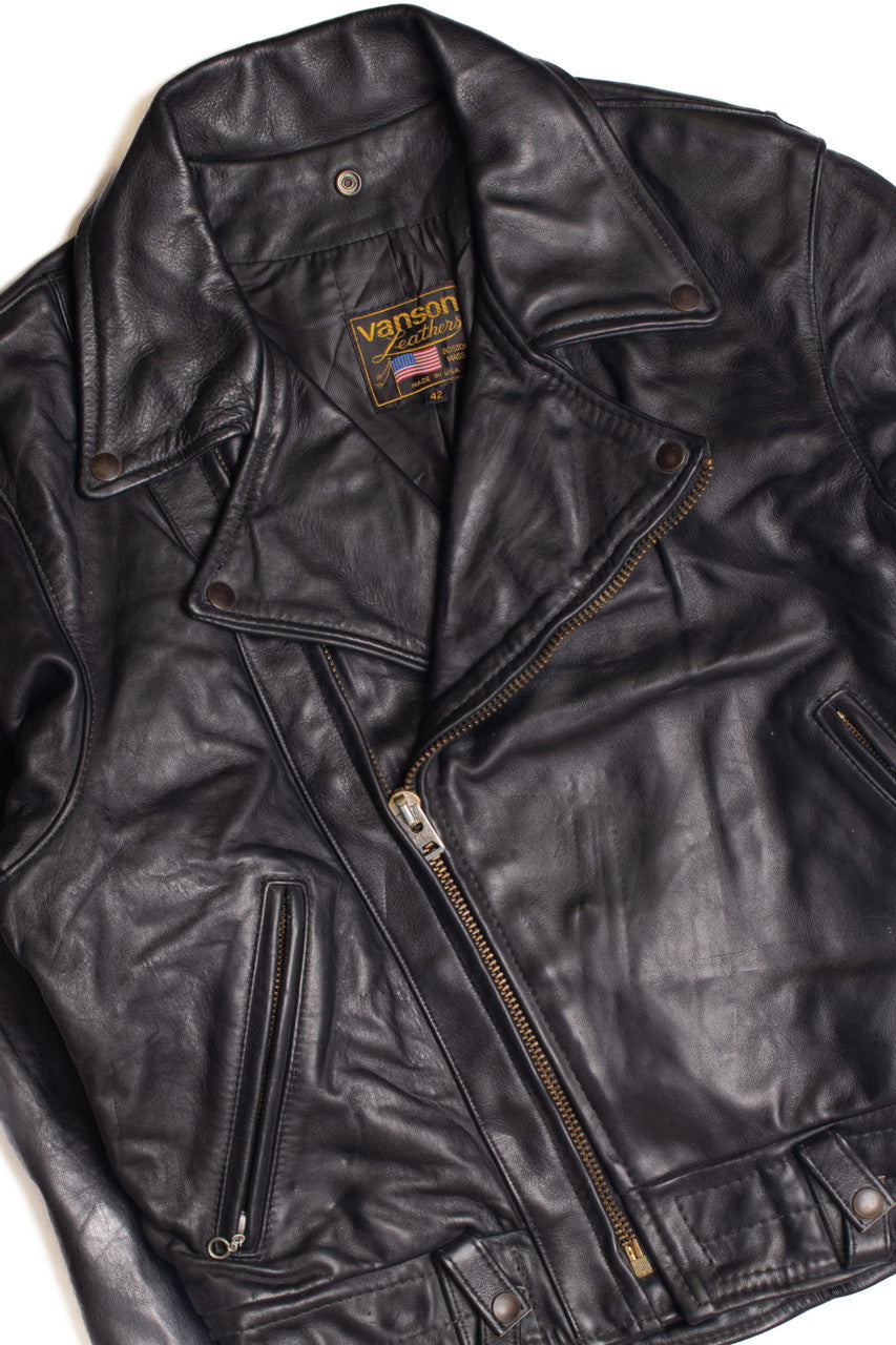 Vanson Leathers Motorcycle Jacket 360