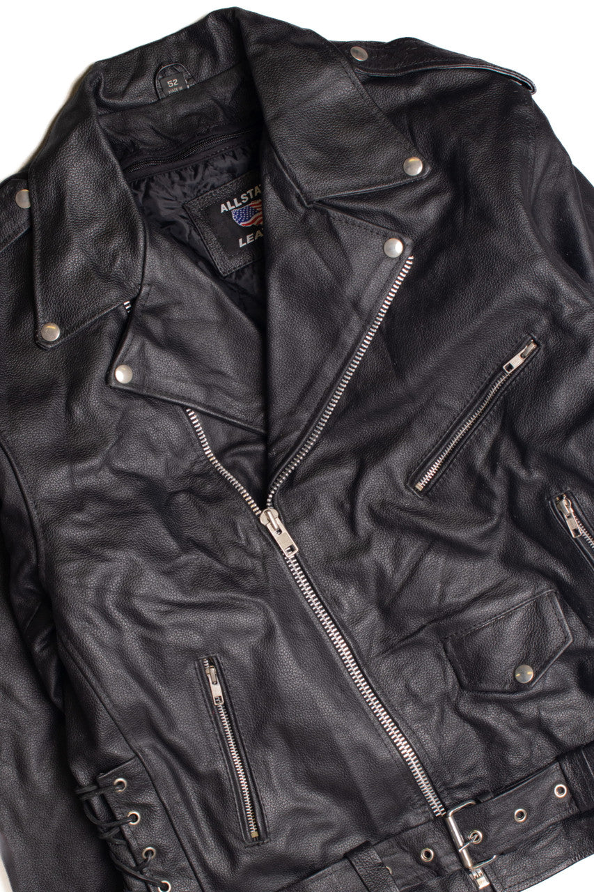  Allstate Leather Motorcycle Jacket 361