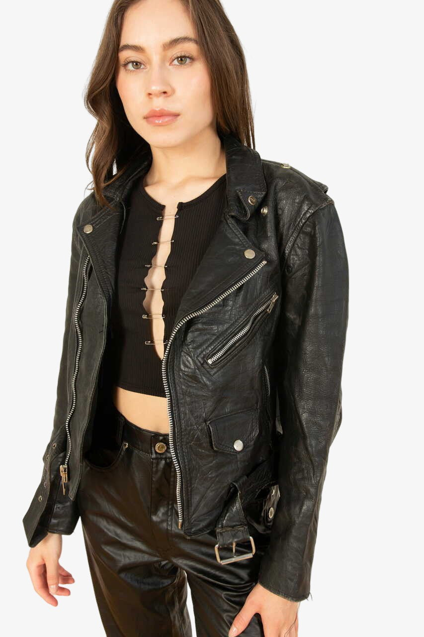Vintage Amer Sports Motorcycle Jacket (1980s)