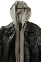 Vintage First Classics Hoodie Motorcycle Jacket (1990s)