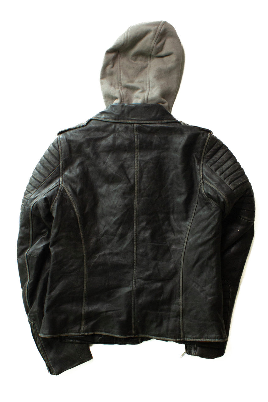 Vintage First Classics Hoodie Motorcycle Jacket (1990s)