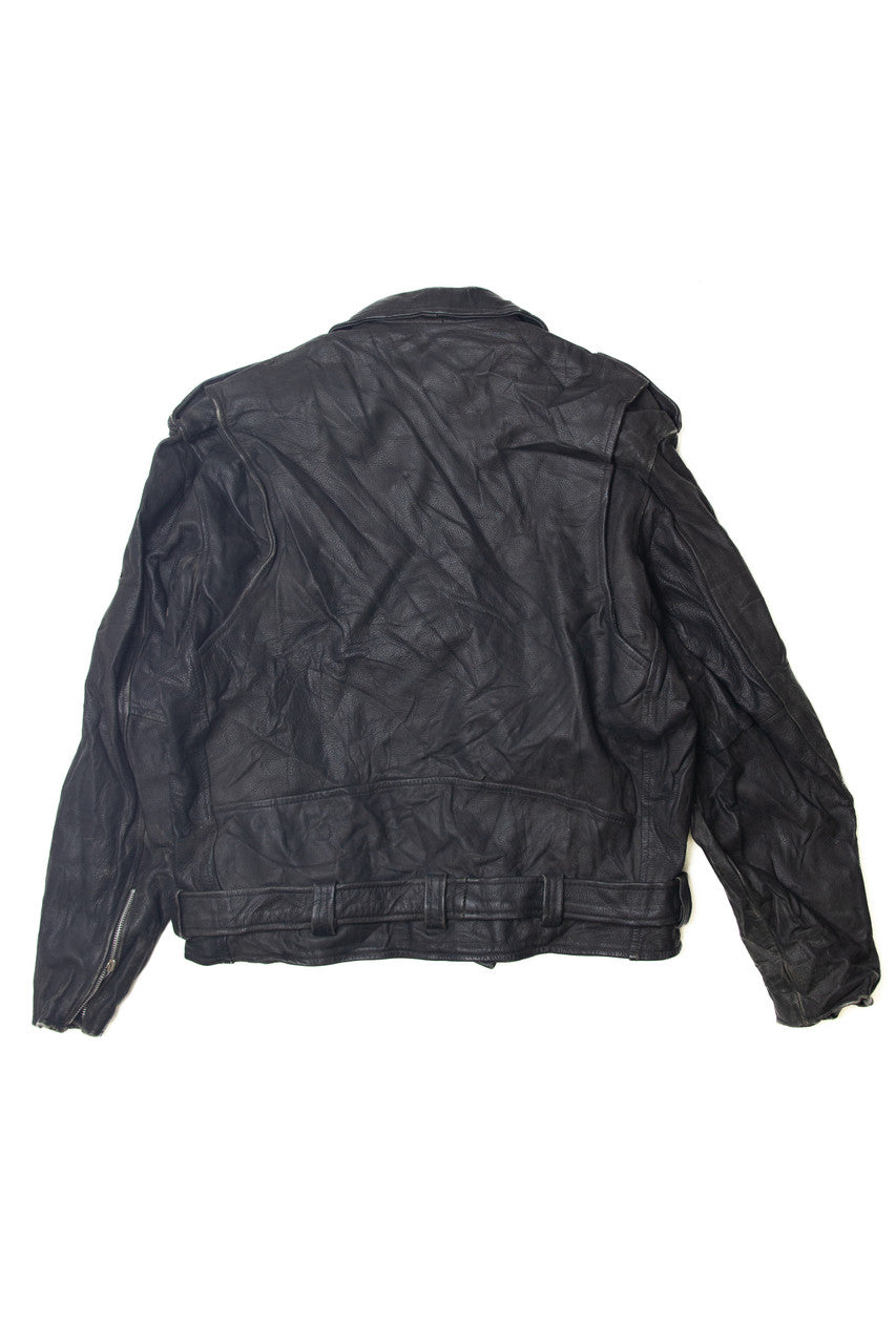 Vintage Leather Gallery Motorcycle Jacket – Ragstock
