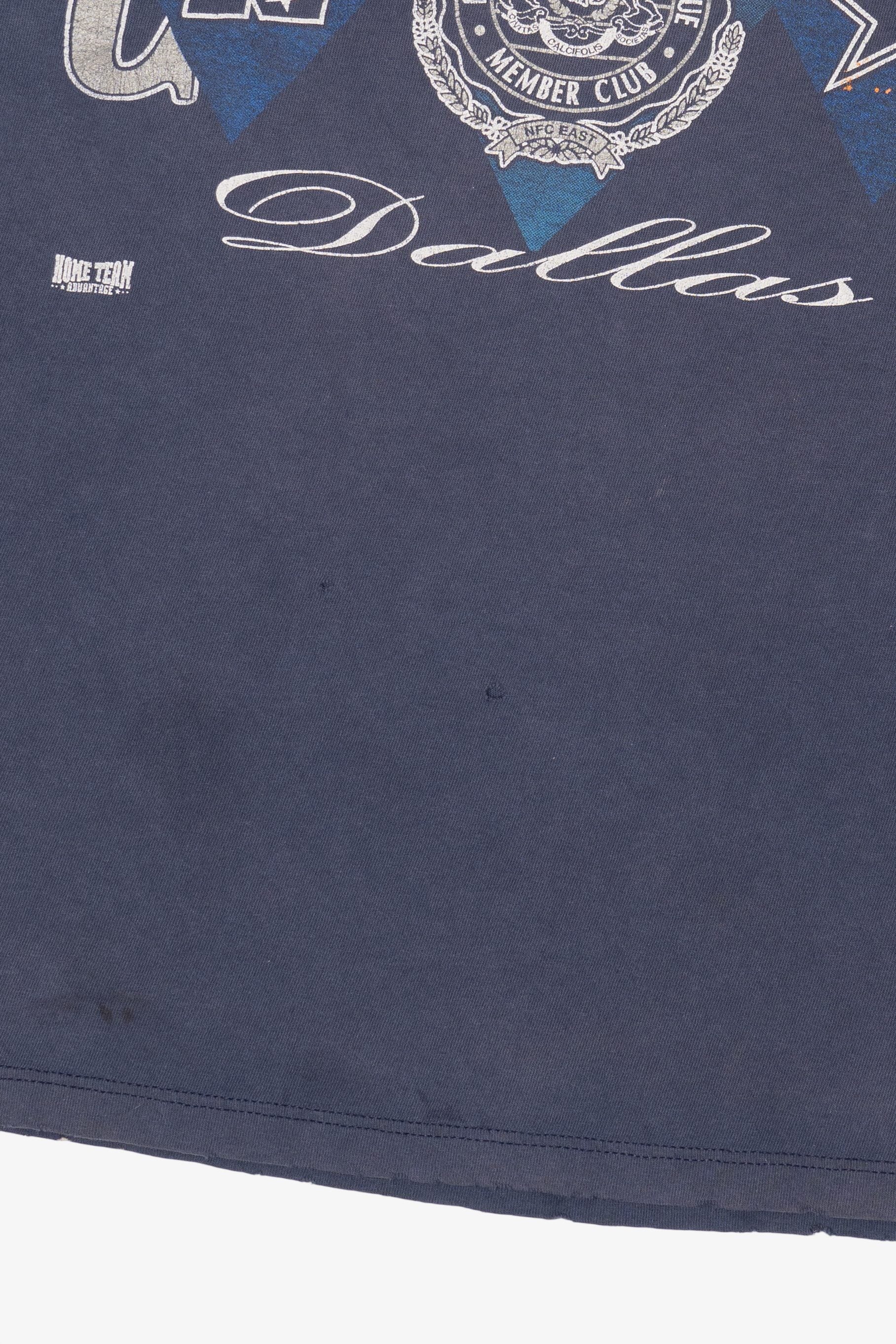 Vintage Distressed Dallas Cowboys NFL T-Shirt (1990s)