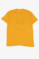 Vintage Yellow Wisconsin Green Bay Packers Peeing On Minnesota Vikings Funny T-Shirt (1980s)
