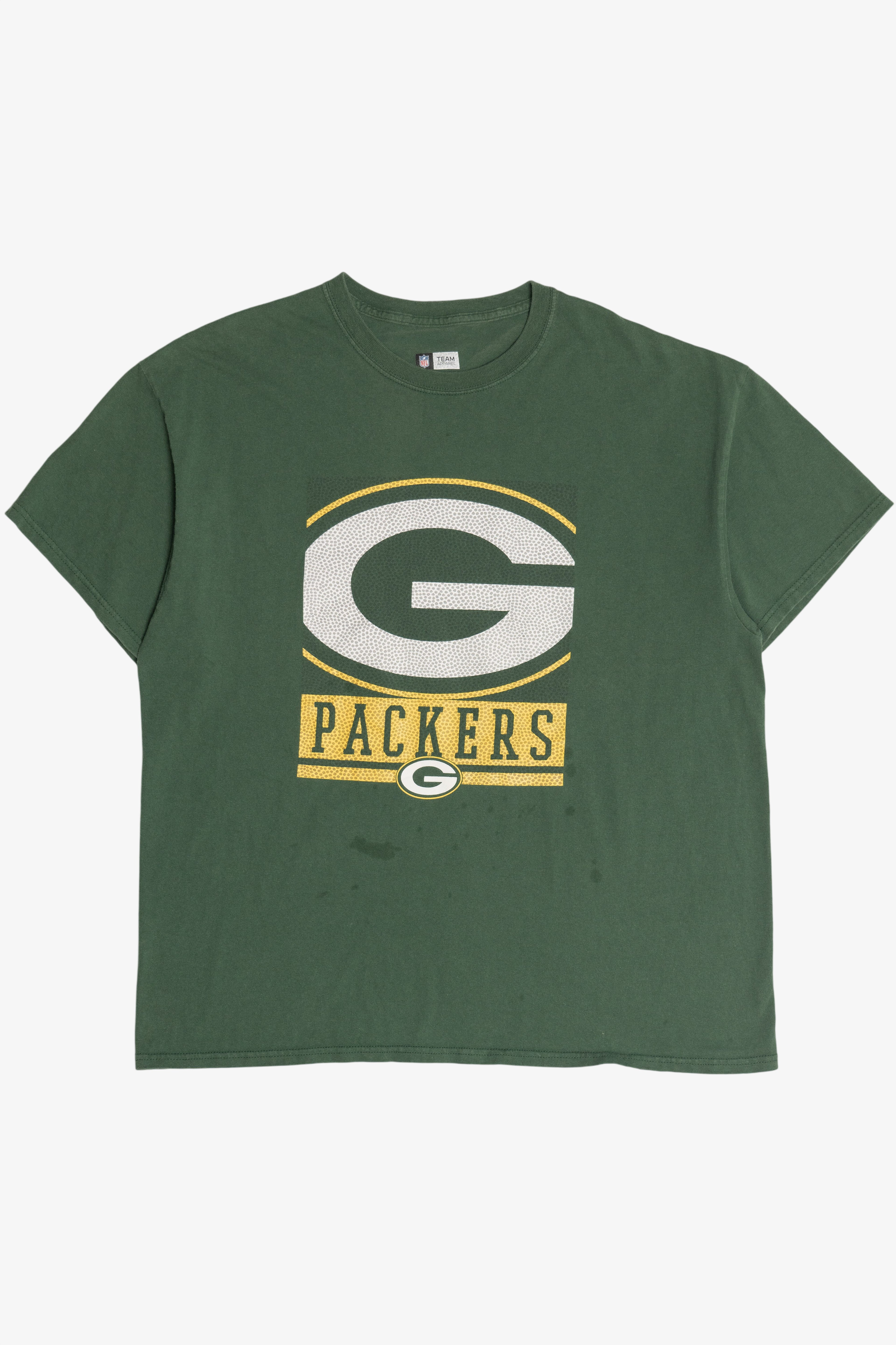 Green Bay Packers NFL Team Apparel Logo T-Shirt (2010s)