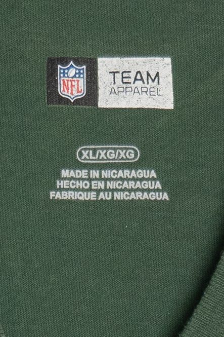 Green Bay Packers NFL Team Apparel Logo T-Shirt (2010s)