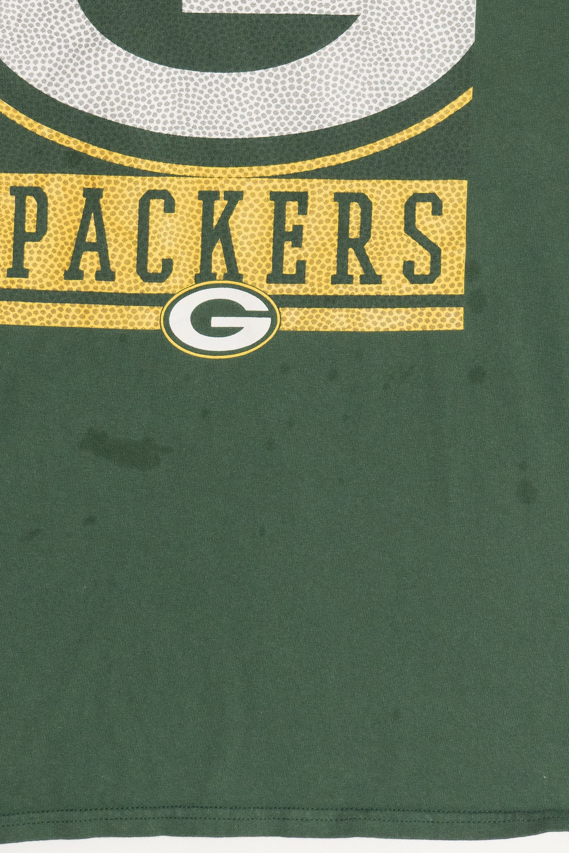 Green Bay Packers NFL Team Apparel Logo T-Shirt (2010s)
