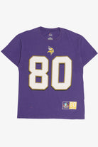 Vikings Anthony Carter #80 NFL Hall Of Fame Jersey T-Shirt (2010s)
