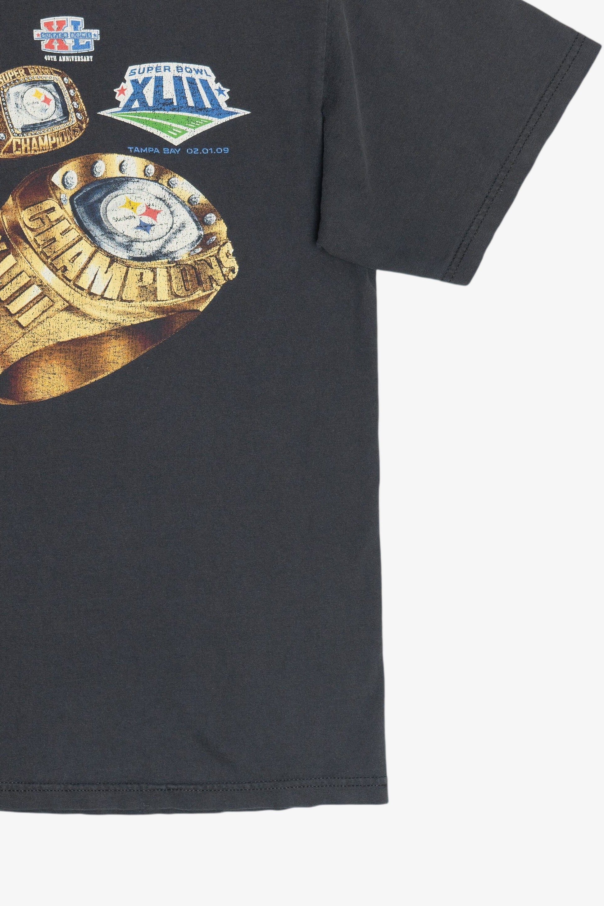 "Got Rings? We Do!" Pittsburgh Steelers Super Bowl Champion Rings NFL T-Shirt (2000s)