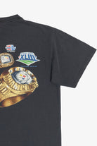 "Got Rings? We Do!" Pittsburgh Steelers Super Bowl Champion Rings NFL T-Shirt (2000s)