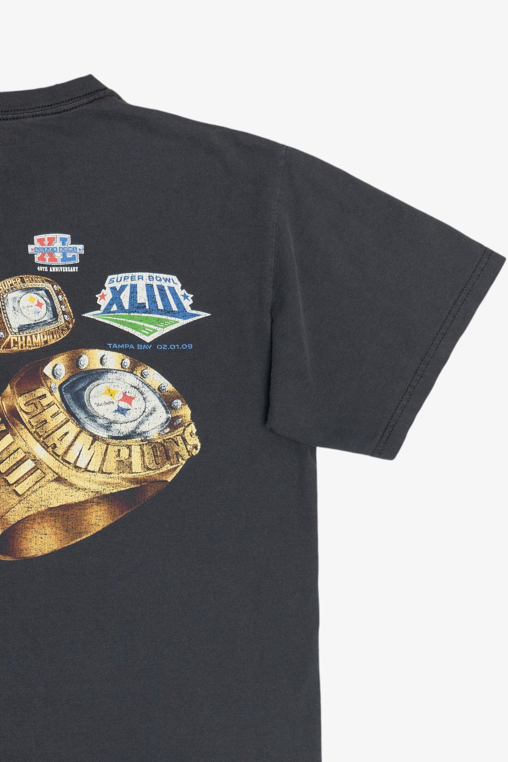 "Got Rings? We Do!" Pittsburgh Steelers Super Bowl Champion Rings NFL T-Shirt (2000s)