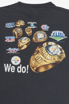 "Got Rings? We Do!" Pittsburgh Steelers Super Bowl Champion Rings NFL T-Shirt (2000s)