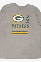 Gray NFL Green Bay Packer Long Sleeve T-Shirt (2010s)