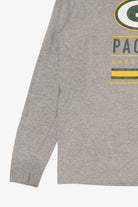 Gray NFL Green Bay Packer Long Sleeve T-Shirt (2010s)
