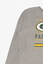 Gray NFL Green Bay Packer Long Sleeve T-Shirt (2010s)