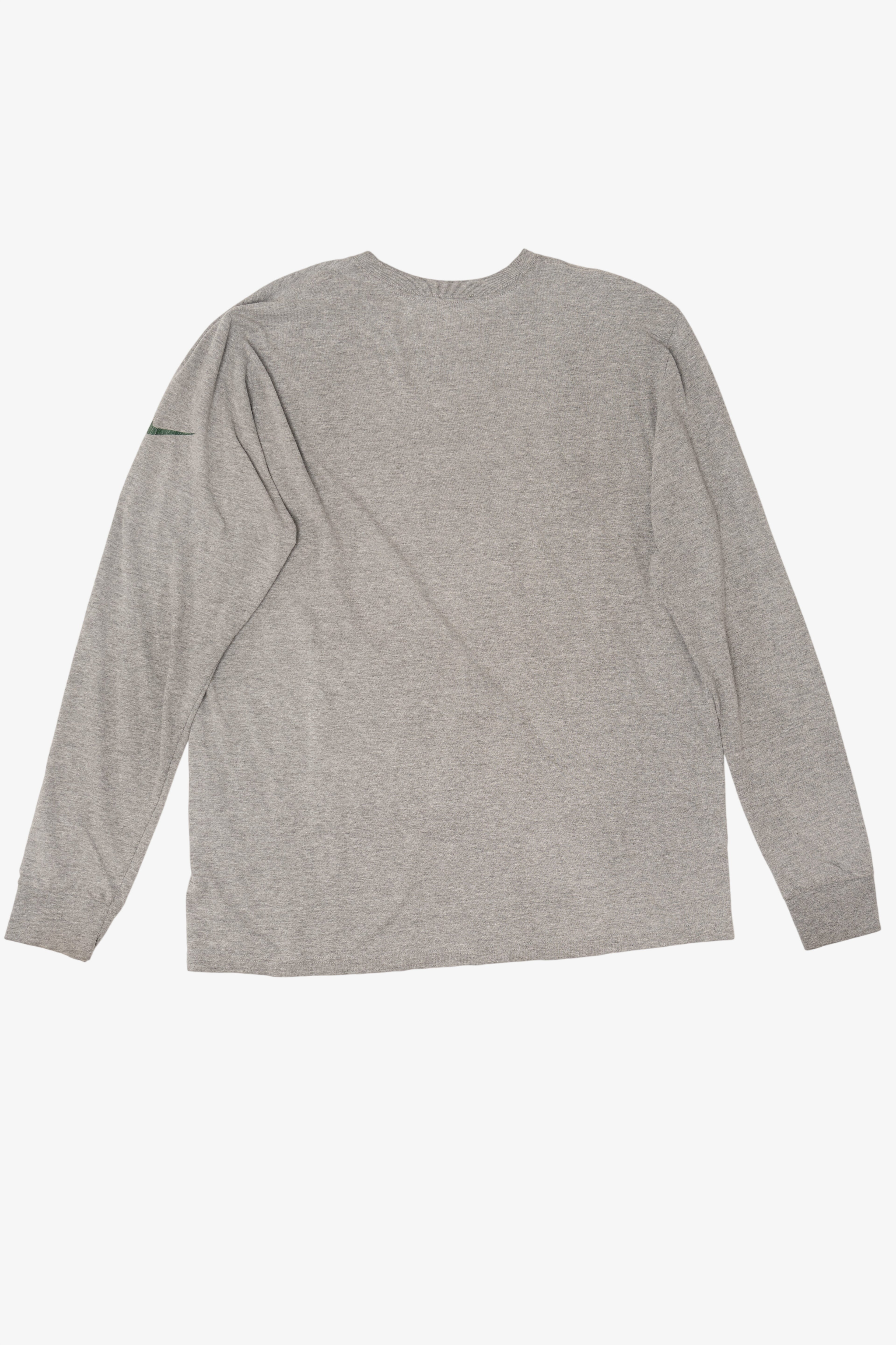 Gray NFL Green Bay Packer Long Sleeve T-Shirt (2010s)