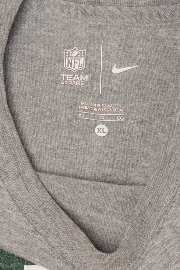 Gray NFL Green Bay Packer Long Sleeve T-Shirt (2010s)