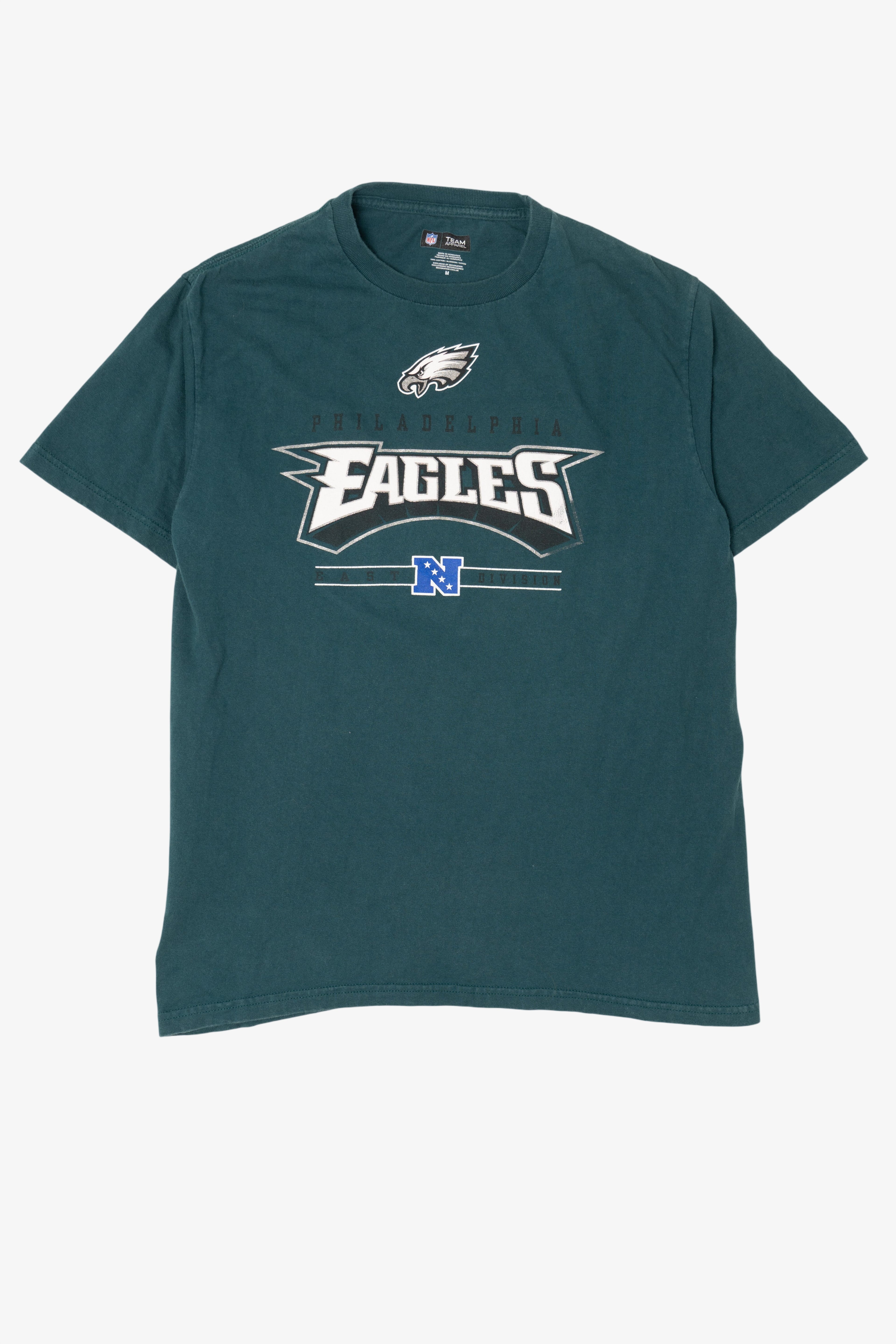 Teal NFL Team Apparel Philadelphia Eagles East Division T-Shirt (2010s)