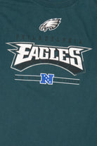 Teal NFL Team Apparel Philadelphia Eagles East Division T-Shirt (2010s)