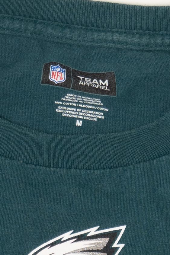 Teal NFL Team Apparel Philadelphia Eagles East Division T-Shirt (2010s)