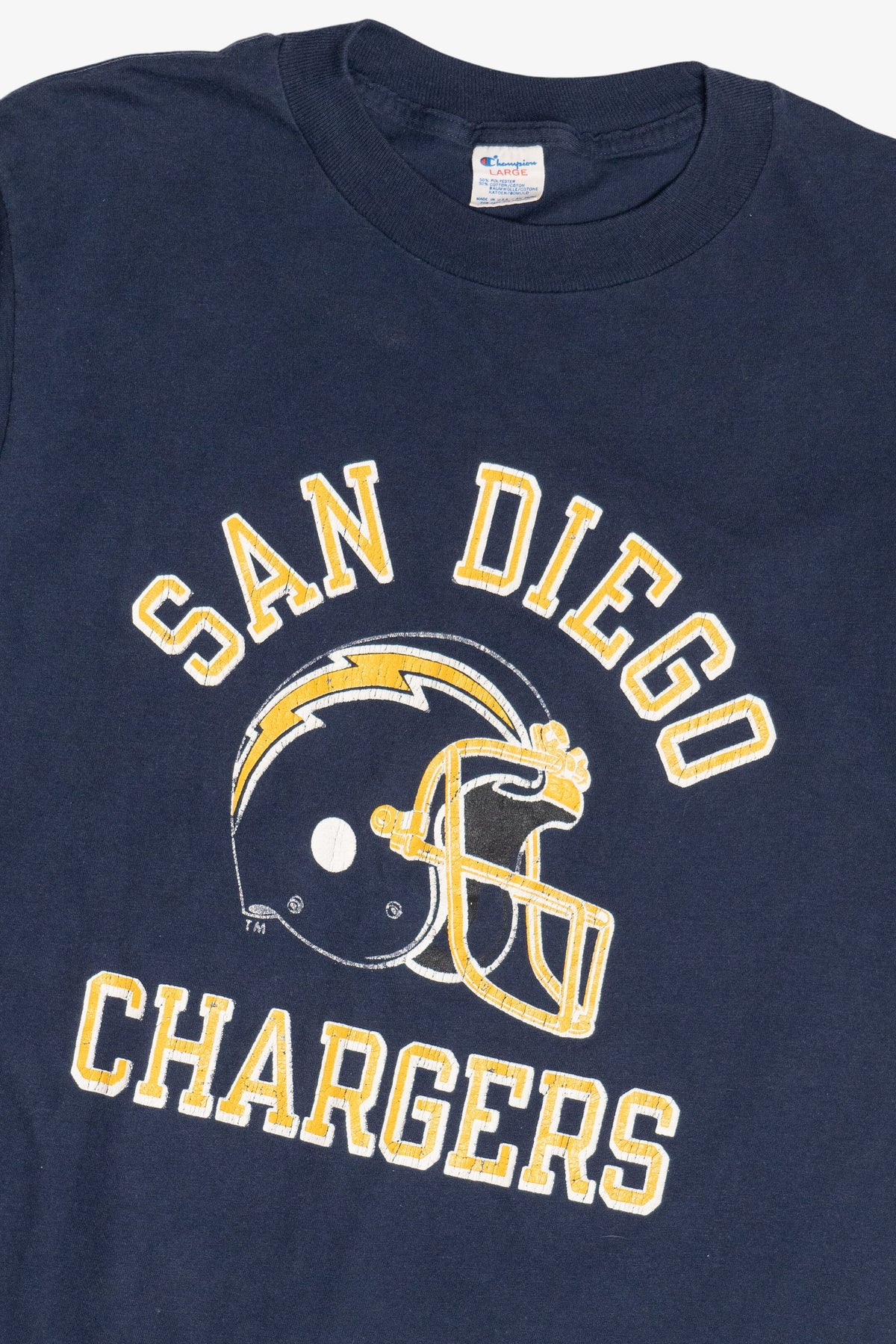 Vintage NFL San Diego Chargers Champion T-Shirt (1980s)