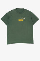 Vintage Embroidered Green Bay Packers T-Shirt (2000s)