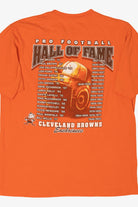 Vintage Cleveland Browns Pro Football Hall Of Fame T-Shirt (2000s)