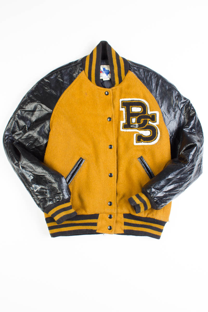 Vintage Tawny Letterman Jacket