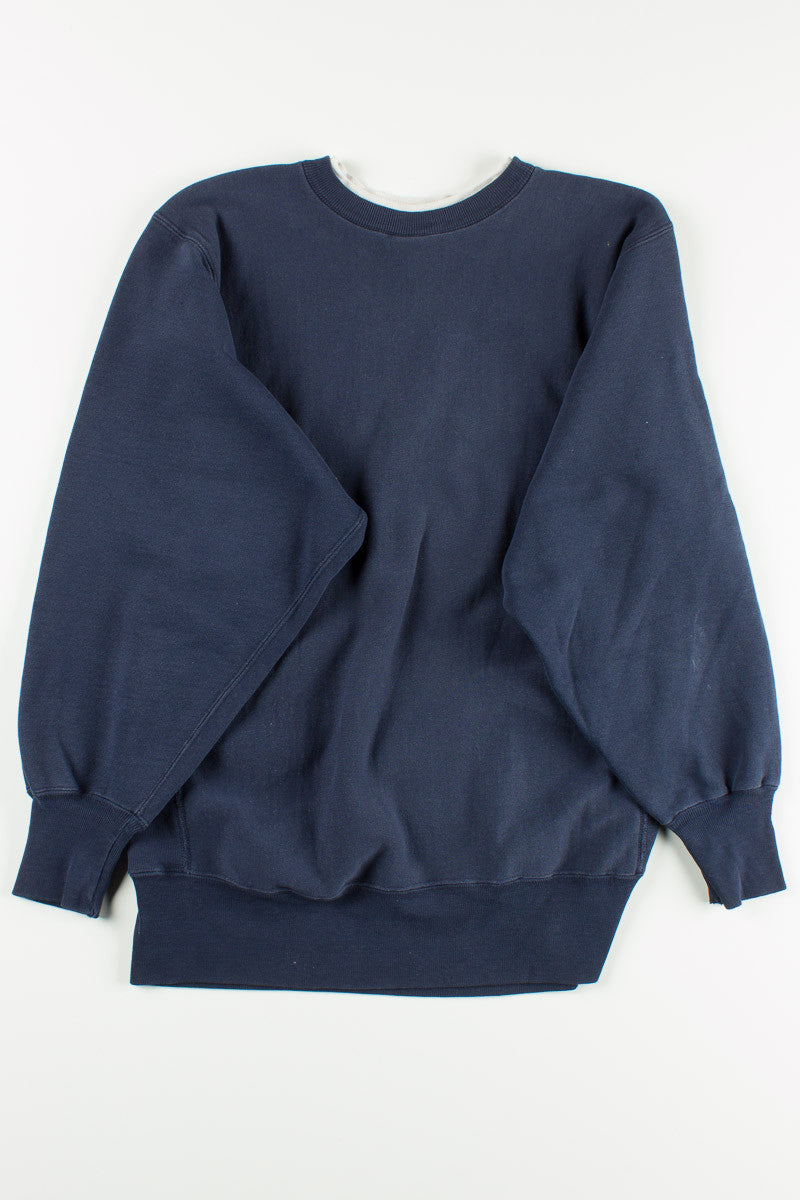 Vintage Embroidered Logo Champion Sweatshirt