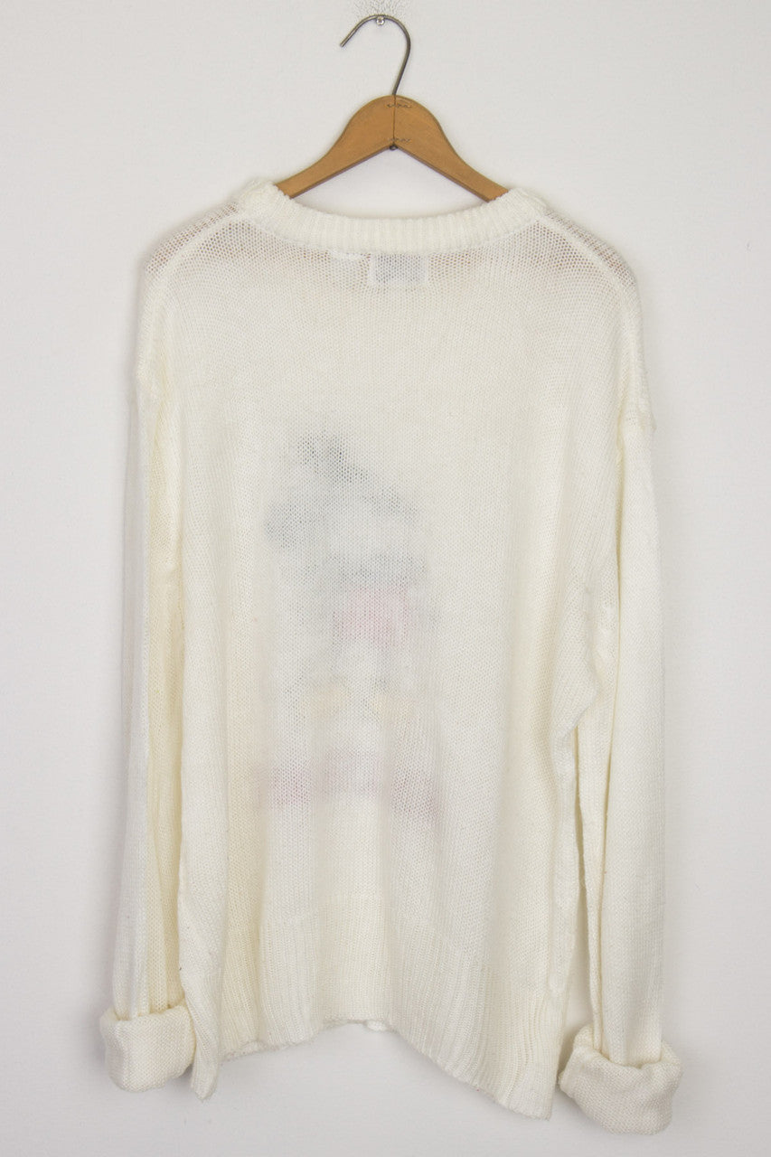 Vintage Mickey Mouse Knit Sweater