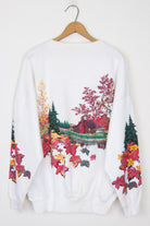 Fall Print Sweatshirt