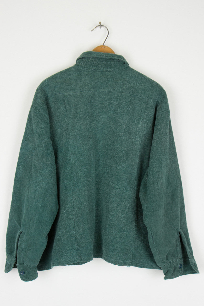 Green Button Up Shirt