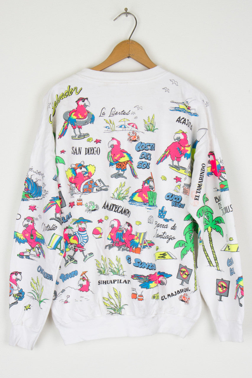 Parrot Destination Paradise Sweatshirt