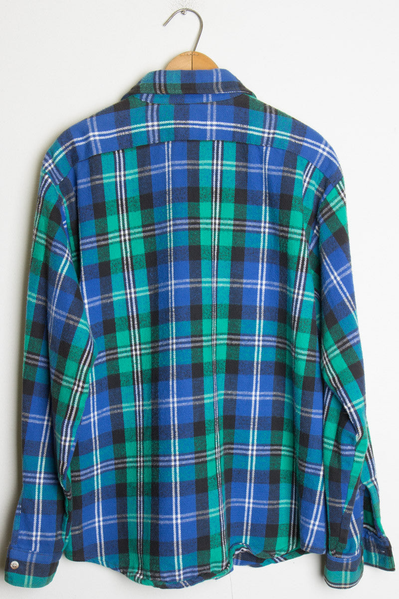 Blue & Green Flannel