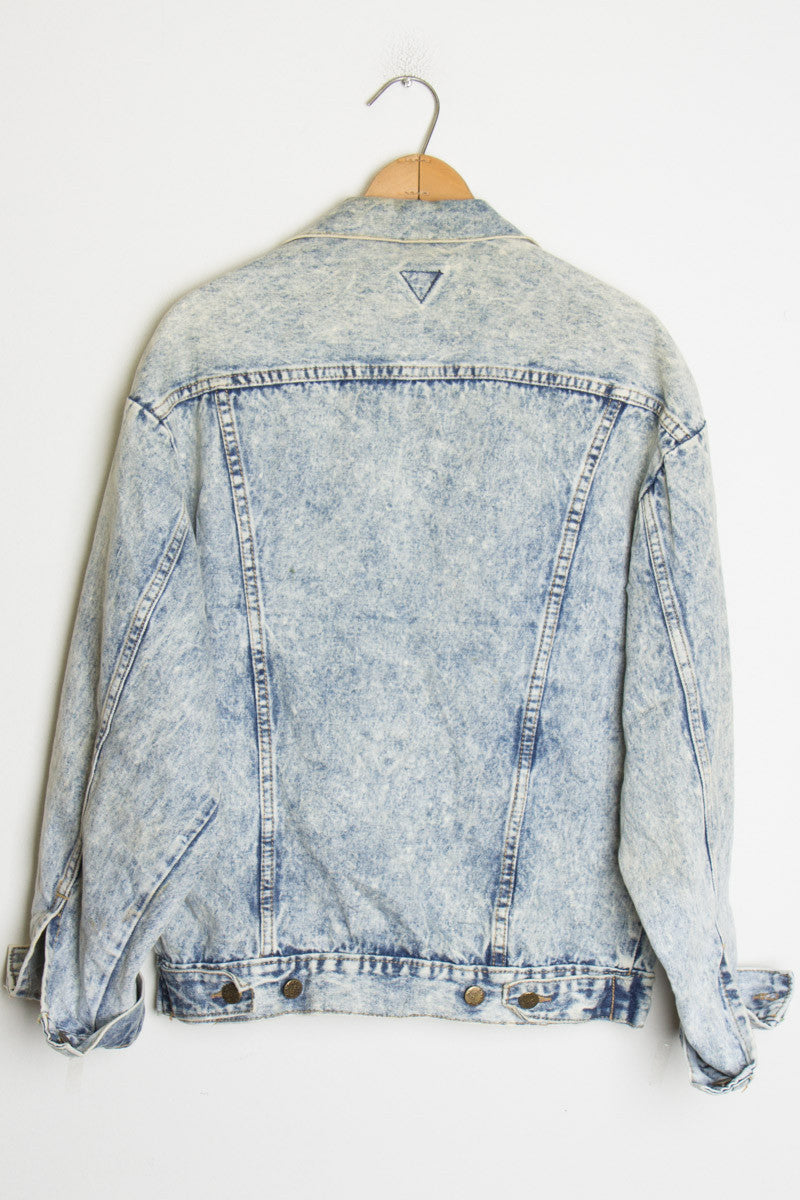 Acid Washed Denim Jacket