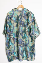 Patterned Silk Shirt