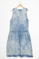 Acid Washed Denim Dress