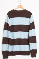 Brown and Blue Tommy Hilfiger Sweater