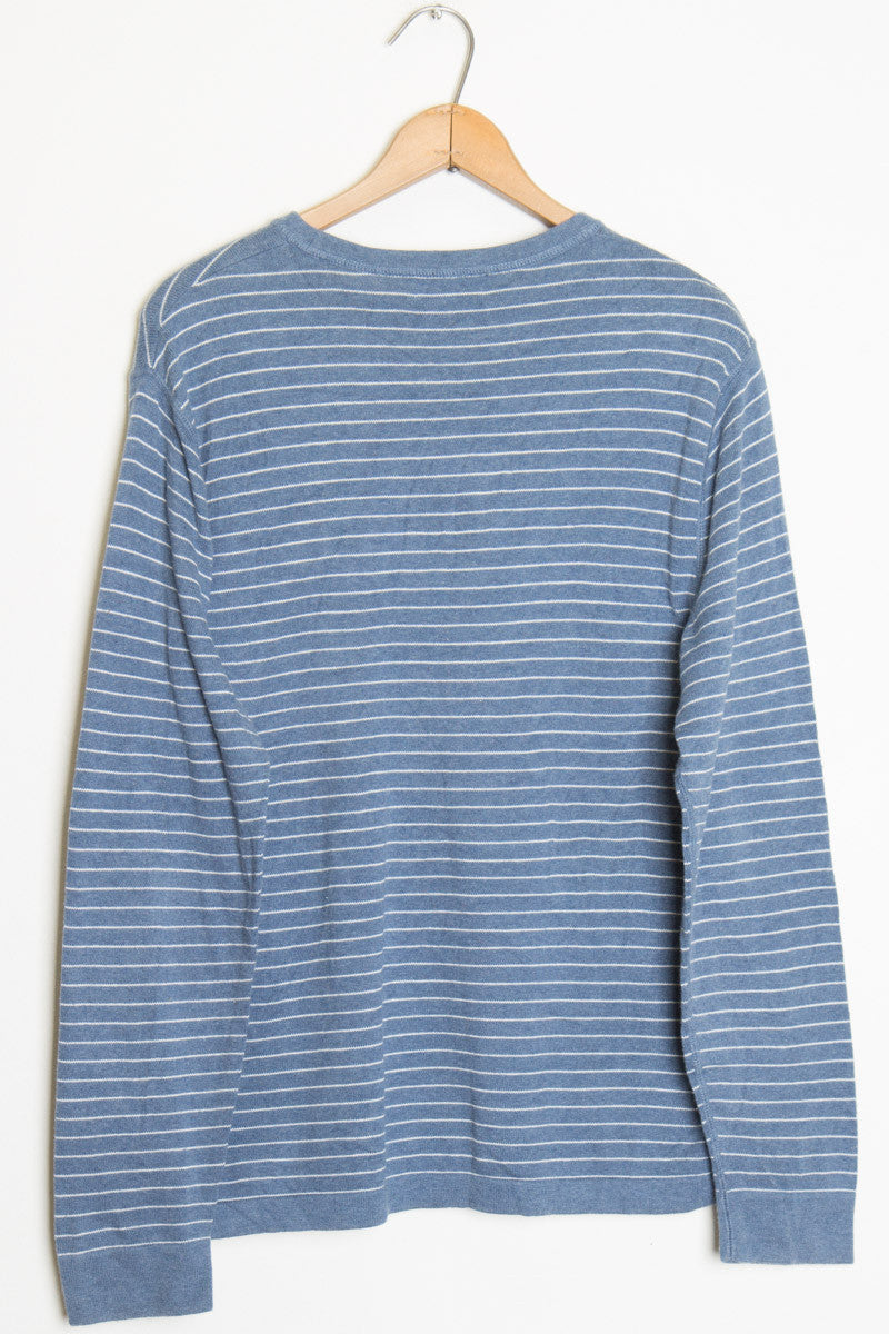 Blue Striped Sweater