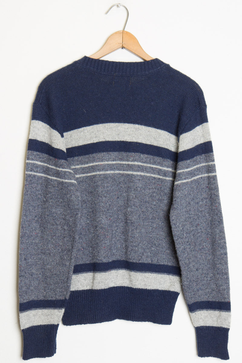 Blue Striped Sweater 1