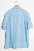 Blue Bowling Shirt