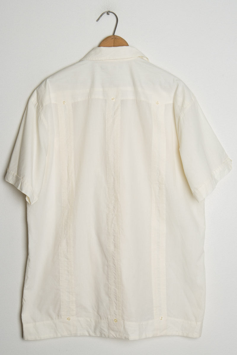 Ivory Guayabera Shirt