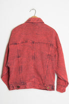 Red Denim Jacket