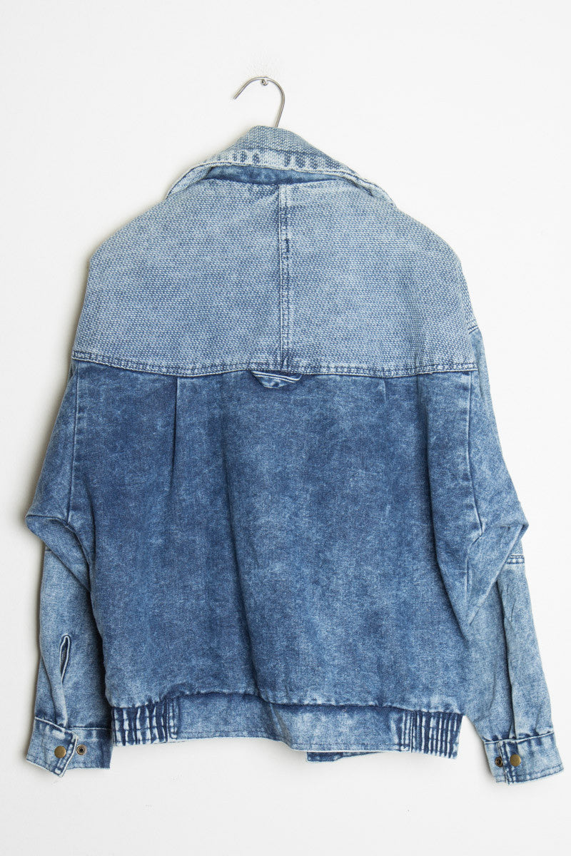 Contrast Denim Jacket