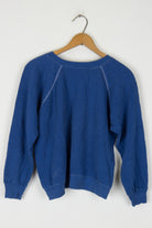 Blue Cropped Sweatshirt
