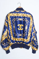 Wannabe Chanel Chain Bomber Jacket