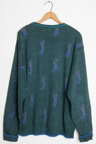 Golfer Collage Knit Sweater