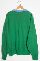 All-Over Golf Knit Sweater